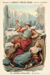 La mort de Roland à Roncevaux, 778